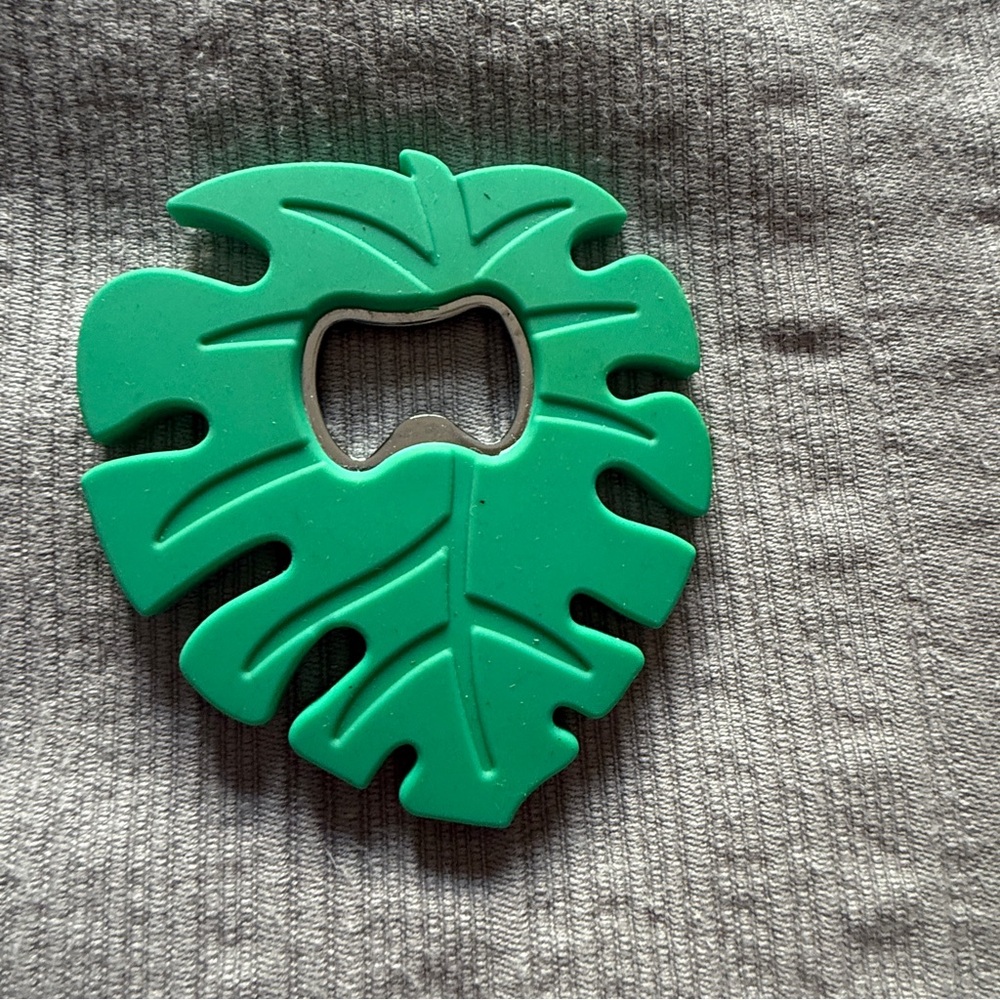 Monstera Green Leaf Bottle Opener - NEW